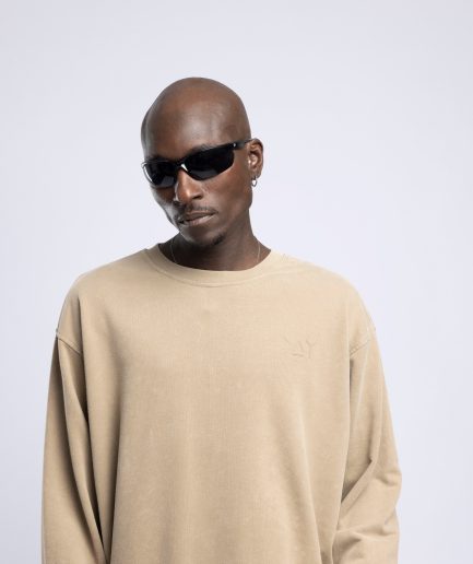 Day Kabartma Detaylı Sweatshirt